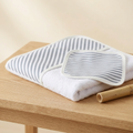 Finley Stripe Bamboo Hooded Towel and Washcloth Set - Material Story