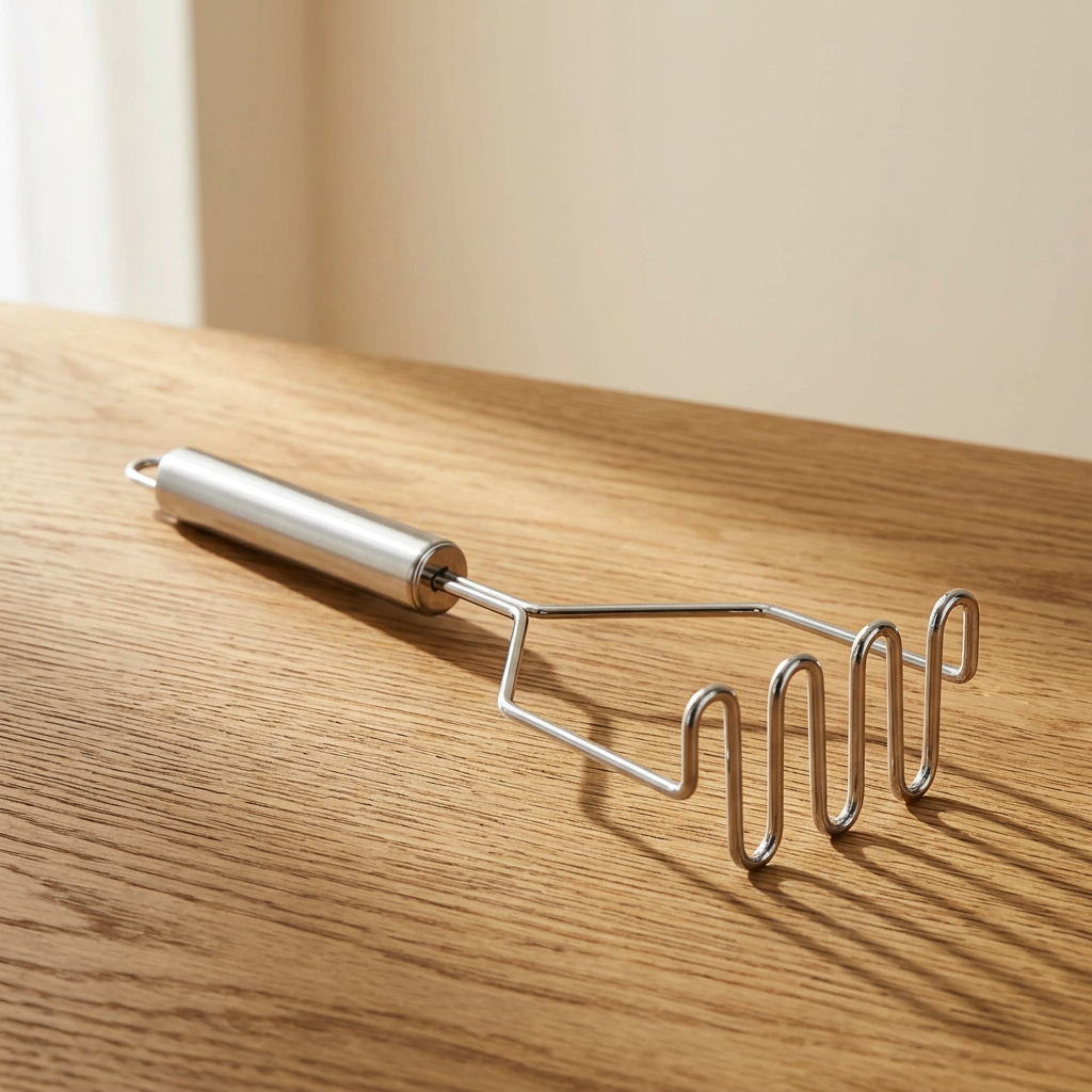 Premium Stainless Steel Durable Potato and Food Masher - Hero