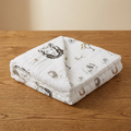 Hear Me Roar Lion and Rhinos and Elephants Bamboo Newcastle Blanket - Hero