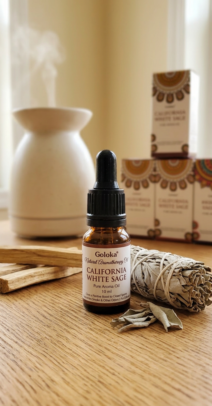 Goloka Natural Aromatherapy Oils | 10 ml Bottle | For Diffuser - Material Story
