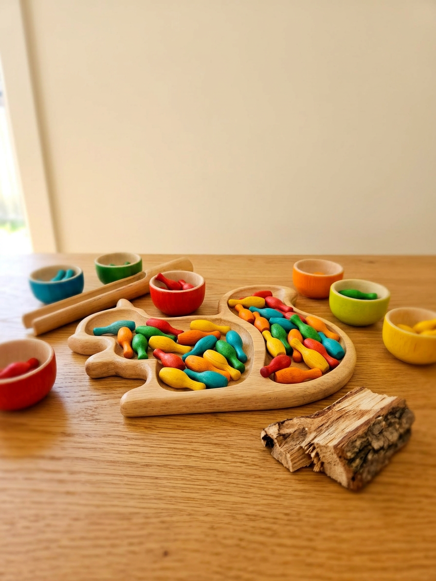 QToys Australia (USA) Squirrel tray - Material Story