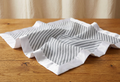 Finley Stripe Bamboo Muslin Security Baby Blankie - Hero