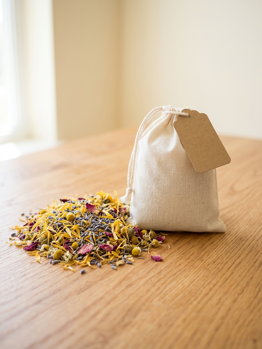 Perfect Baby Organic Bath Tea/ Sachet - Material Story