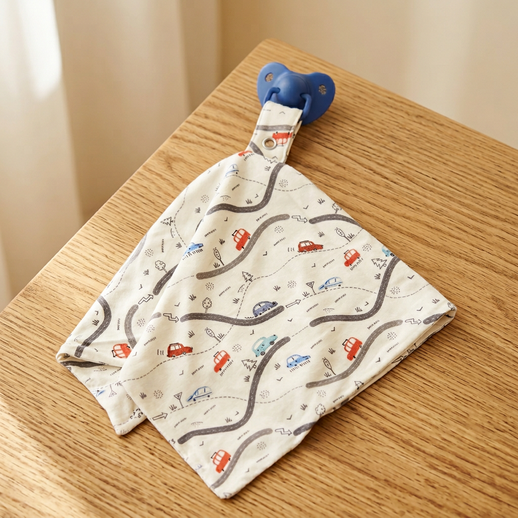 Fast and Furious - Doodalou Bamboo Baby Pacifier Blanket - Hero
