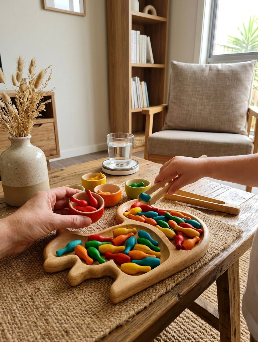 QToys Australia (USA) Squirrel tray - In-Use