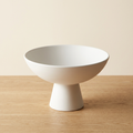White Fruit Vase 9.5" inch X 4.5" inch | 24 X 11.5 Cm - Hero