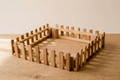 QToys Australia (USA) Wooden fence set of 4 - Hero