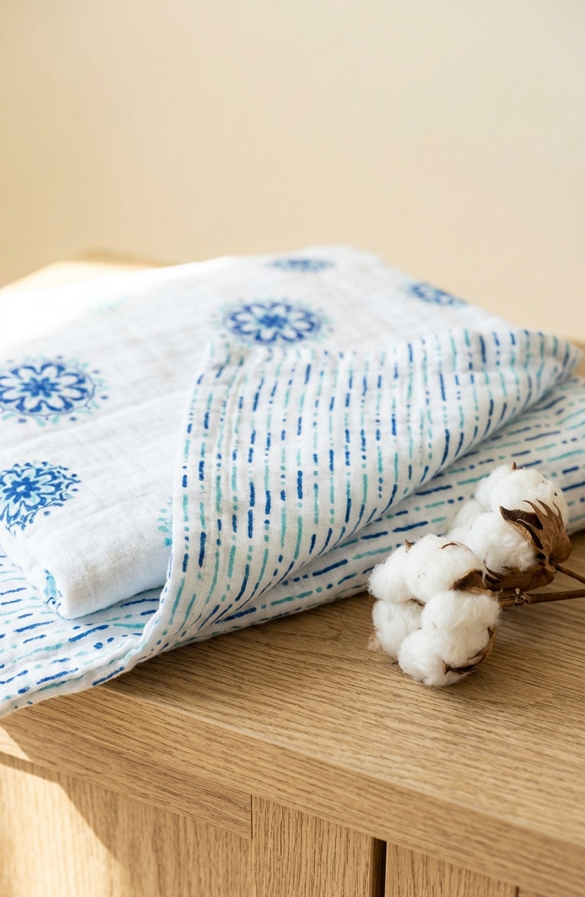 ORGANIC SNUG BLANKET - MANDALA - Material Story