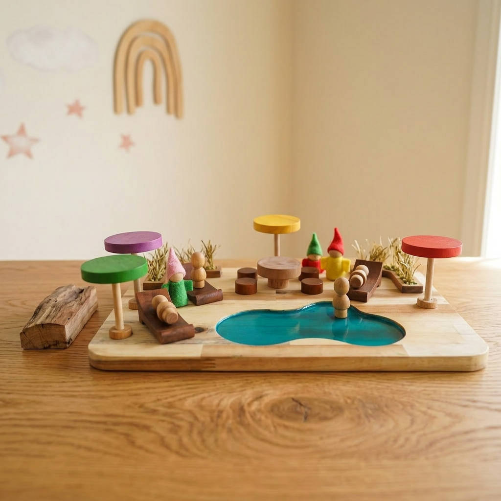 QToys Australia (USA) GNOMES RESORT - Material Story