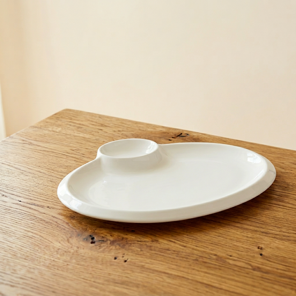Oval Porcelain Platter - Hero