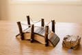 QToys Australia (USA) Natural Wooden Bridge - Material Story