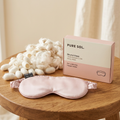PURE SOL. Beauty Blissful Sleep 100% Mulberry Silk Sleep Eye Mask - - Material Story