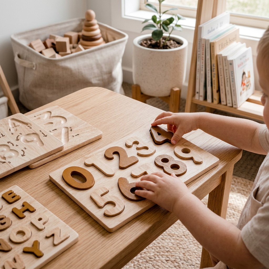 QToys Australia Natural number puzzle - In-Use